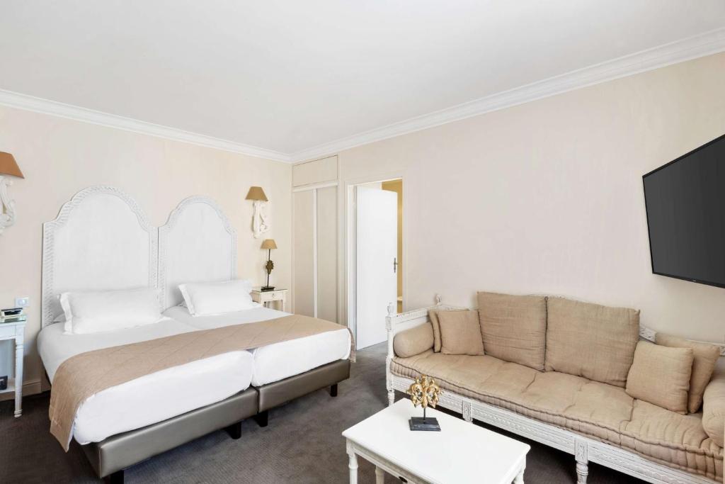Postel nebo postele na pokoji v ubytování Best Western Plus Hotel Villa D'est