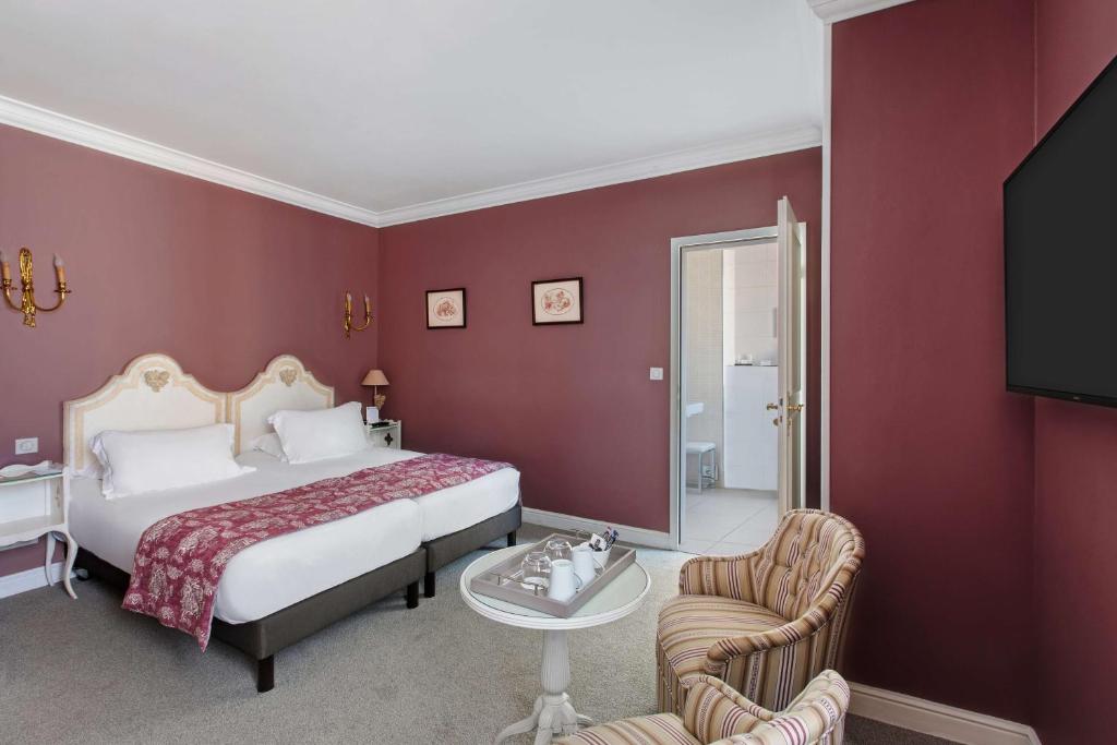 Postel nebo postele na pokoji v ubytování Best Western Plus Hotel Villa D'est