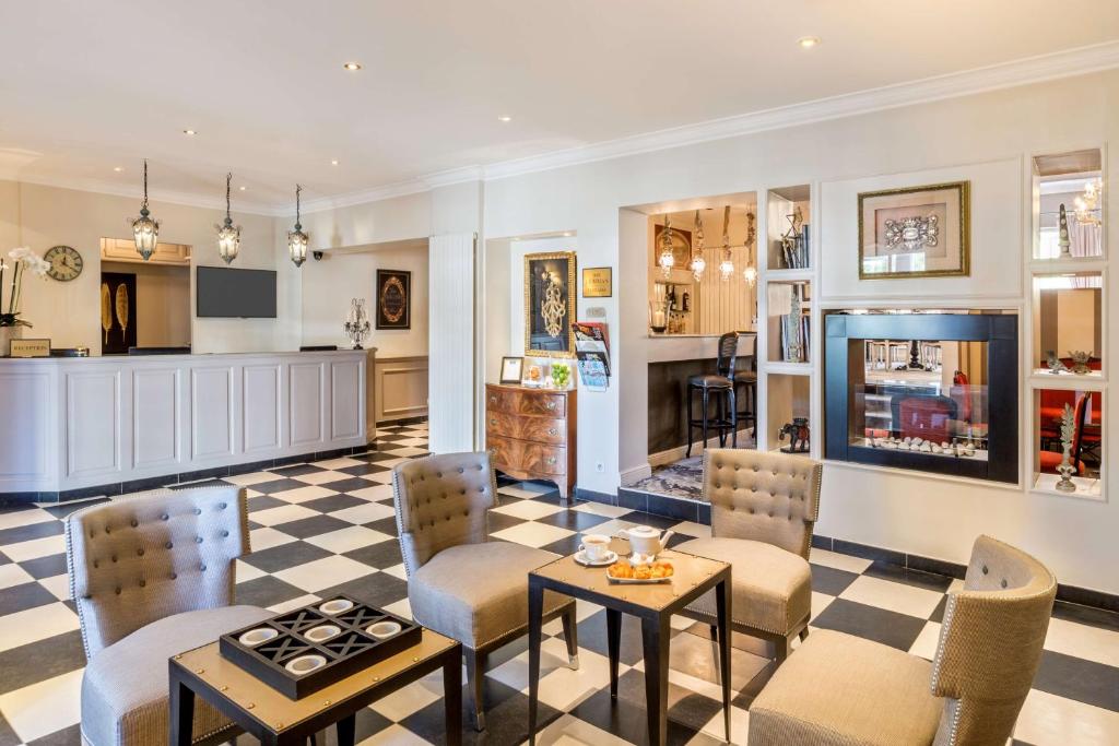 Kuchyň nebo kuchyňský kout v ubytování Best Western Plus Hotel Villa D'est