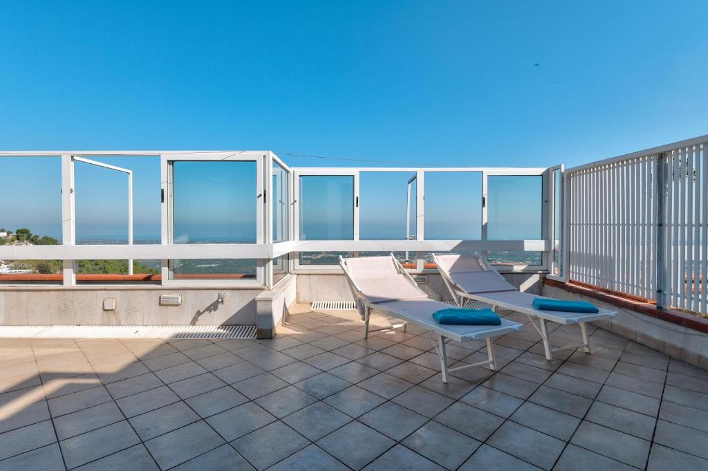Balkon lub taras w obiekcie Suite Belvedere