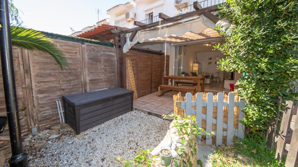 Patio nebo venkovní prostory v ubytování Aldea Beach 72