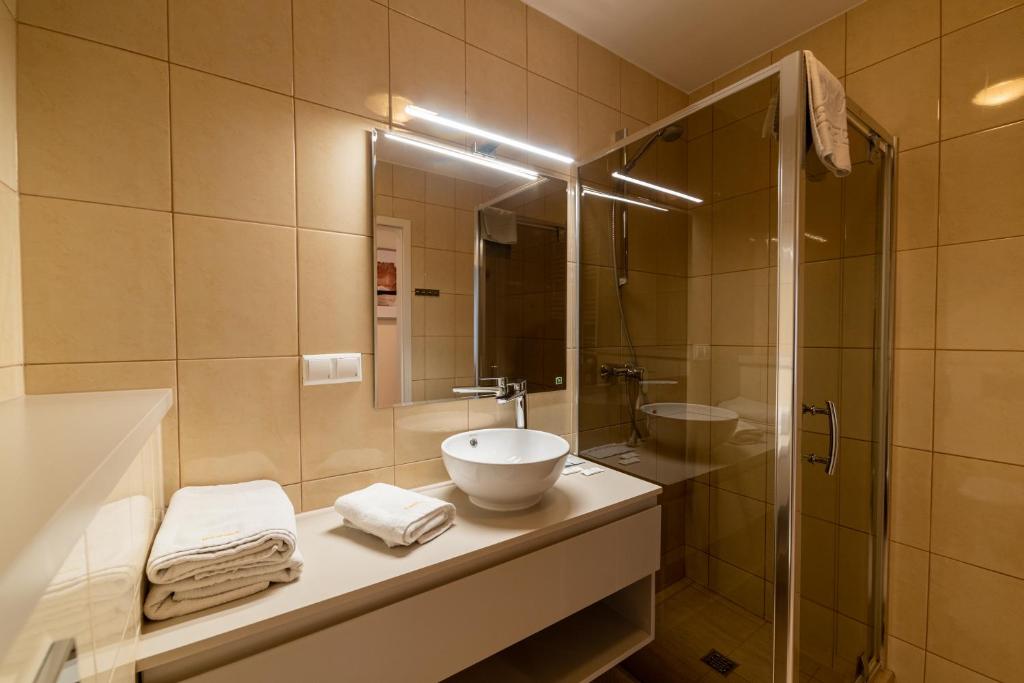Kúpeľňa v ubytovaní Platinum Towers E-Apartments