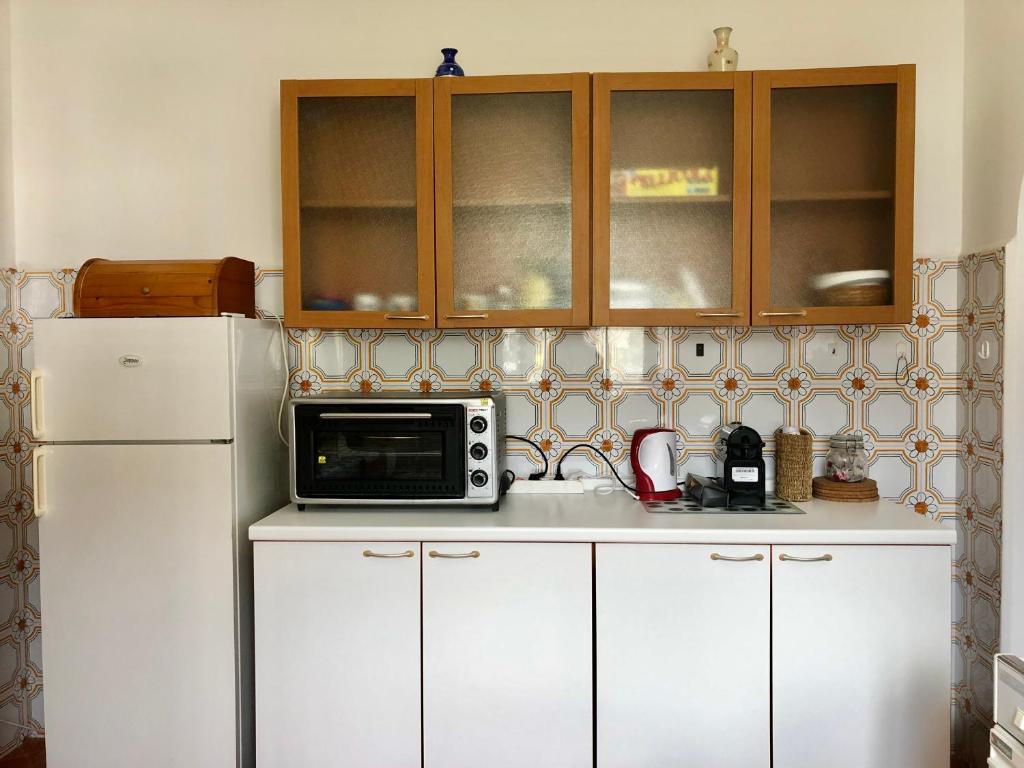 Kuhinja oz. manjša kuhinja v nastanitvi Villa Catenacci Anacapri