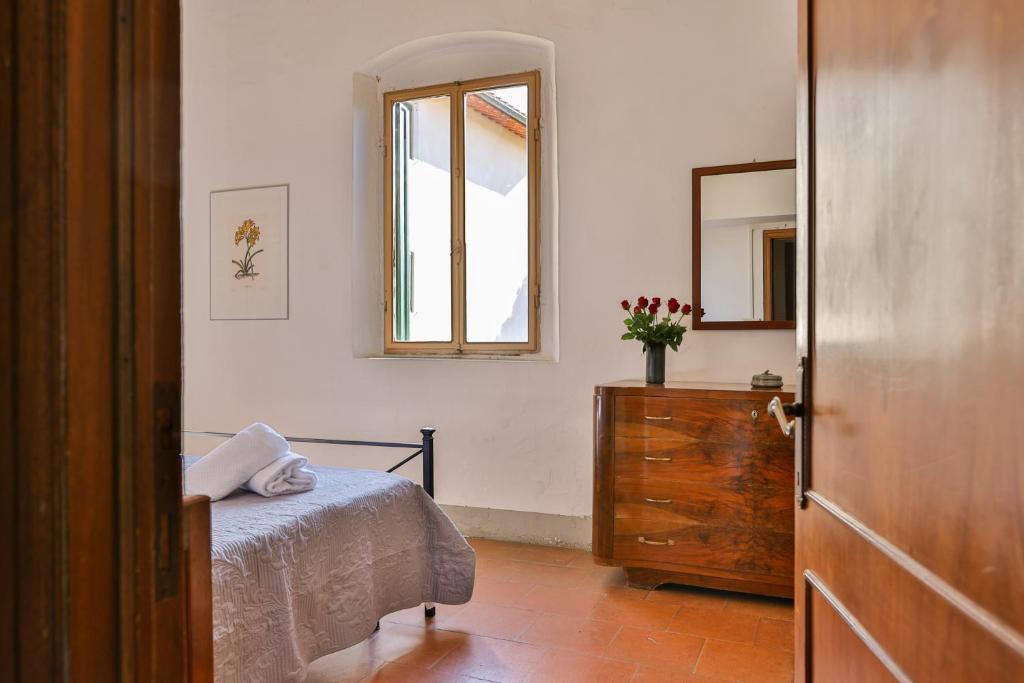 Posteľ alebo postele v izbe v ubytovaní Antico Borgo La Torre Agriturismo