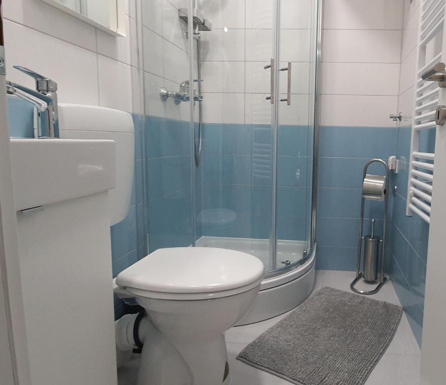 Kúpeľňa v ubytovaní Apartmani Karlo