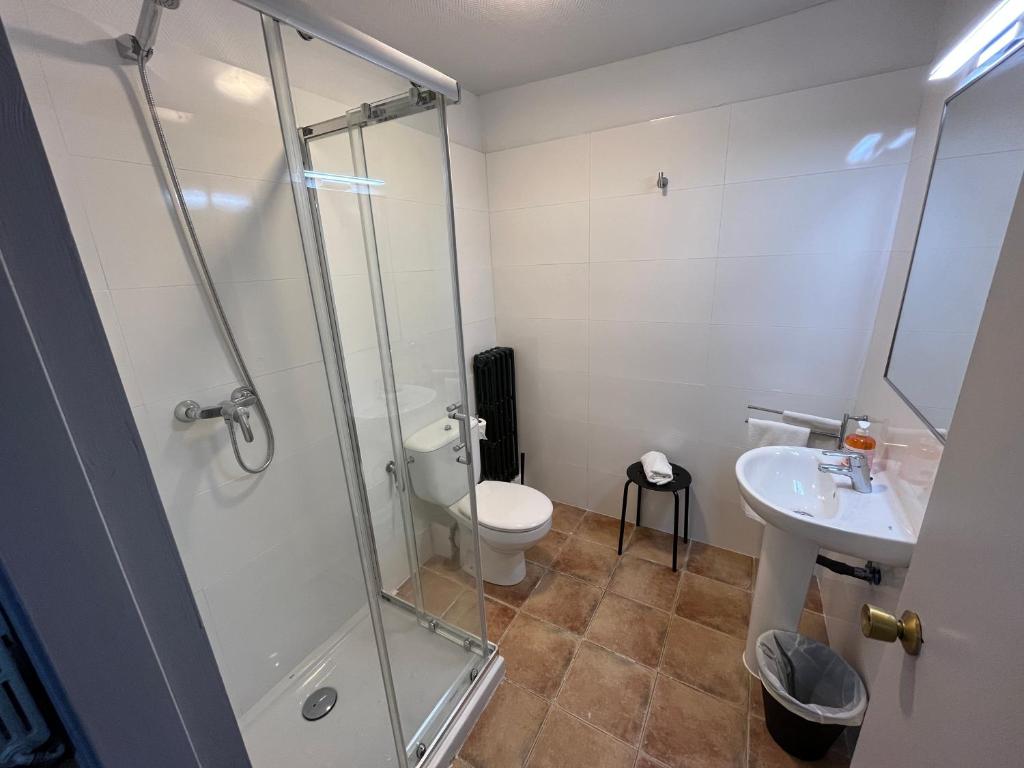 Kúpeľňa v ubytovaní Hostal ARS