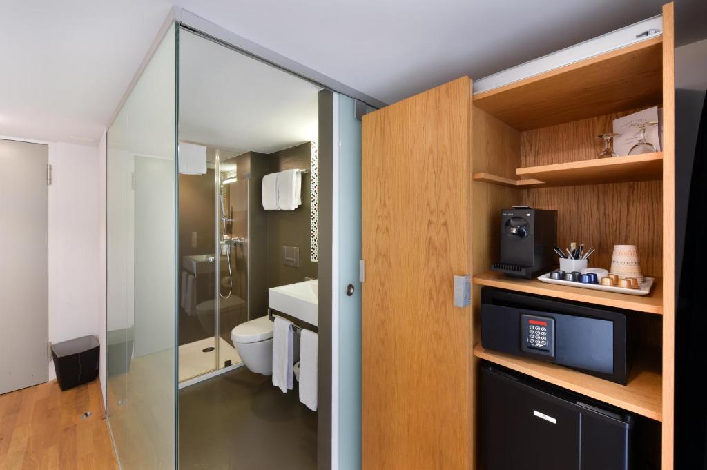 Koupelna v ubytování Hotel Lestelle - self check-in