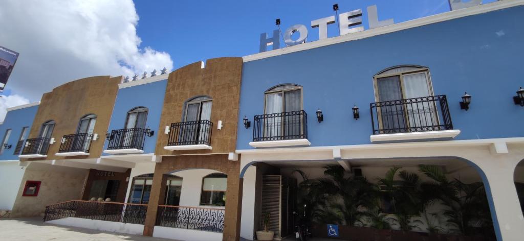Budova, kde se hotel nachází