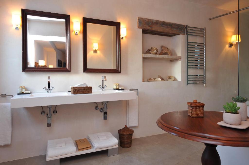 Een badkamer bij Hotel Boutique V
