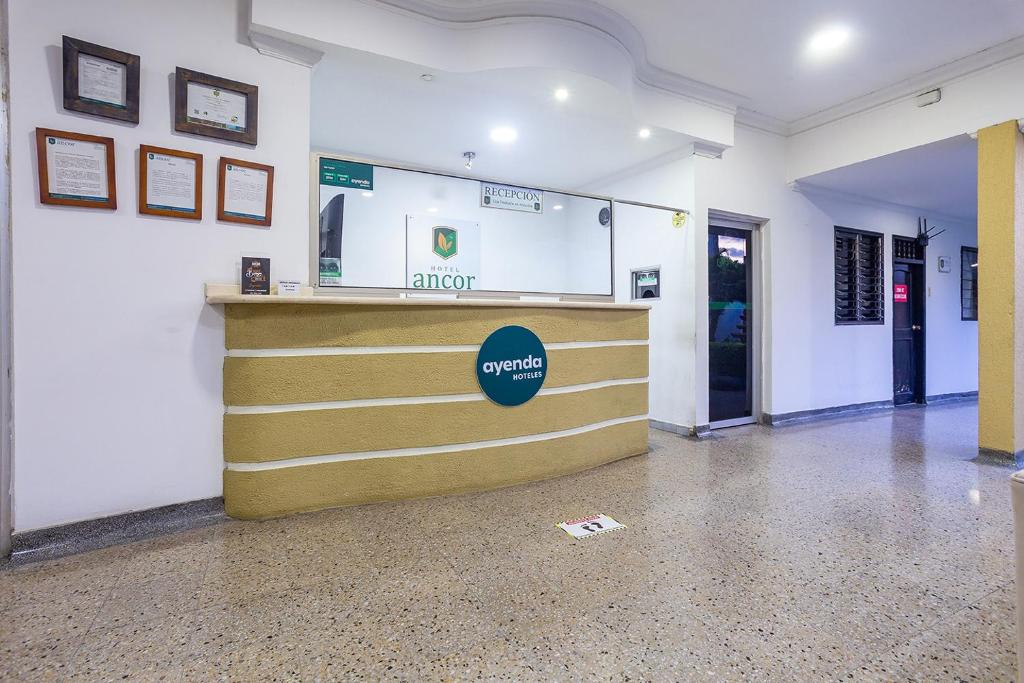 Vstupní hala nebo recepce v ubytování Hotel Ancor