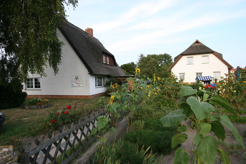 Zahrada ubytování Pension Fröhlich