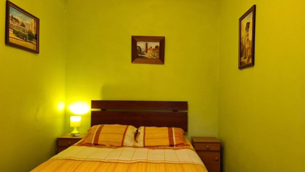 Postel nebo postele na pokoji v ubytování B&B Patrimonial Little Castle