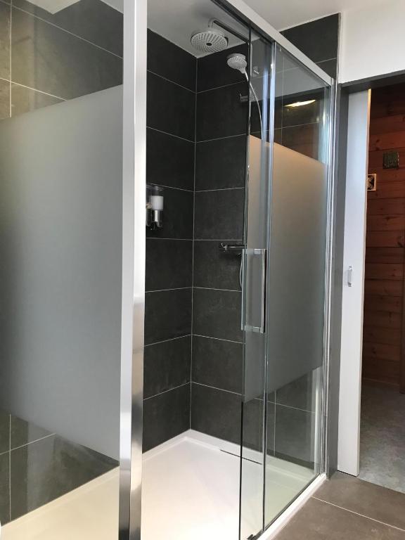 Koupelna v ubytování Grysperre B&B