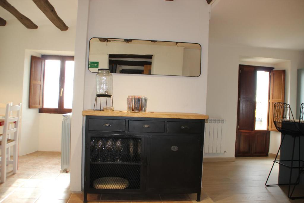 Kuchyňa alebo kuchynka v ubytovaní La Casa del Cura