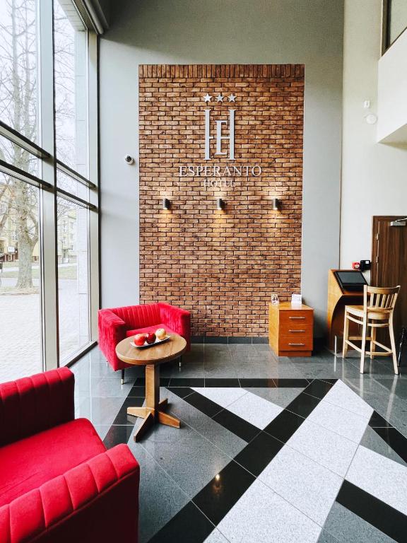 Posezení v ubytování Hotel Esperanto