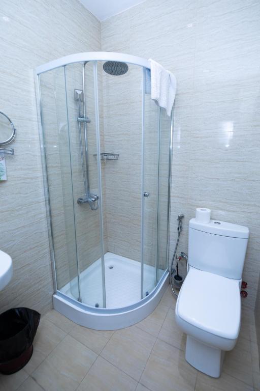 Koupelna v ubytování Diamond Hotel Yerevan
