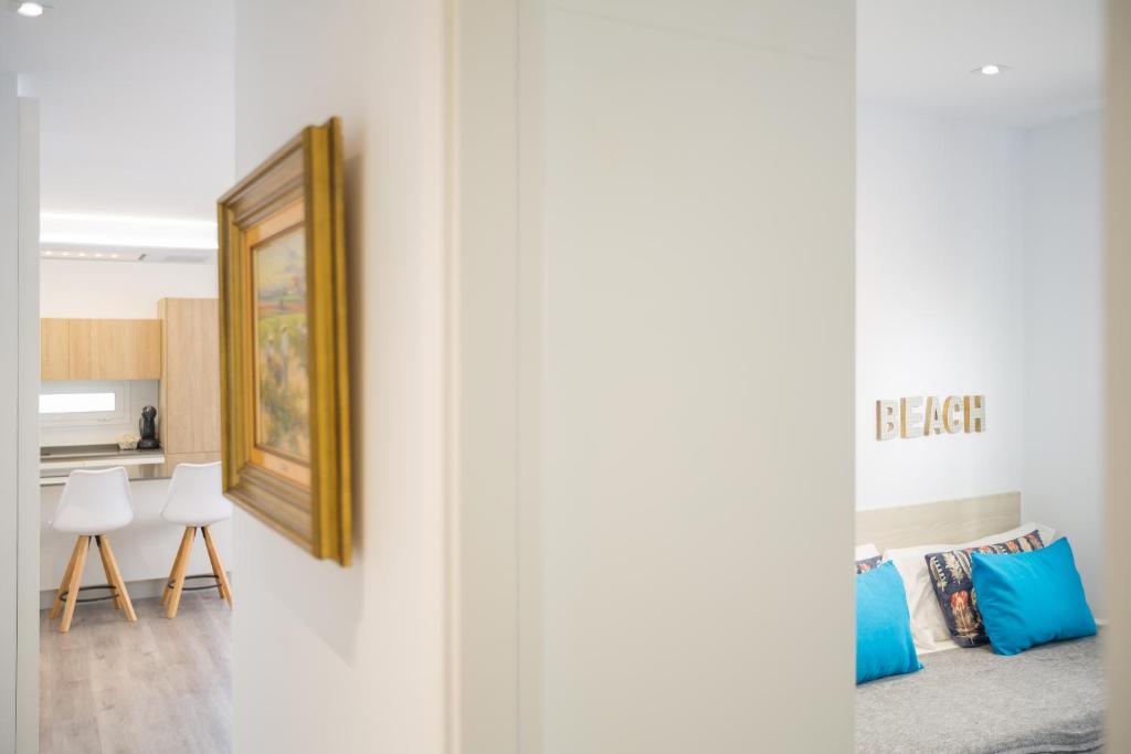 A bed or beds in a room at Hercot Canteras Relax
