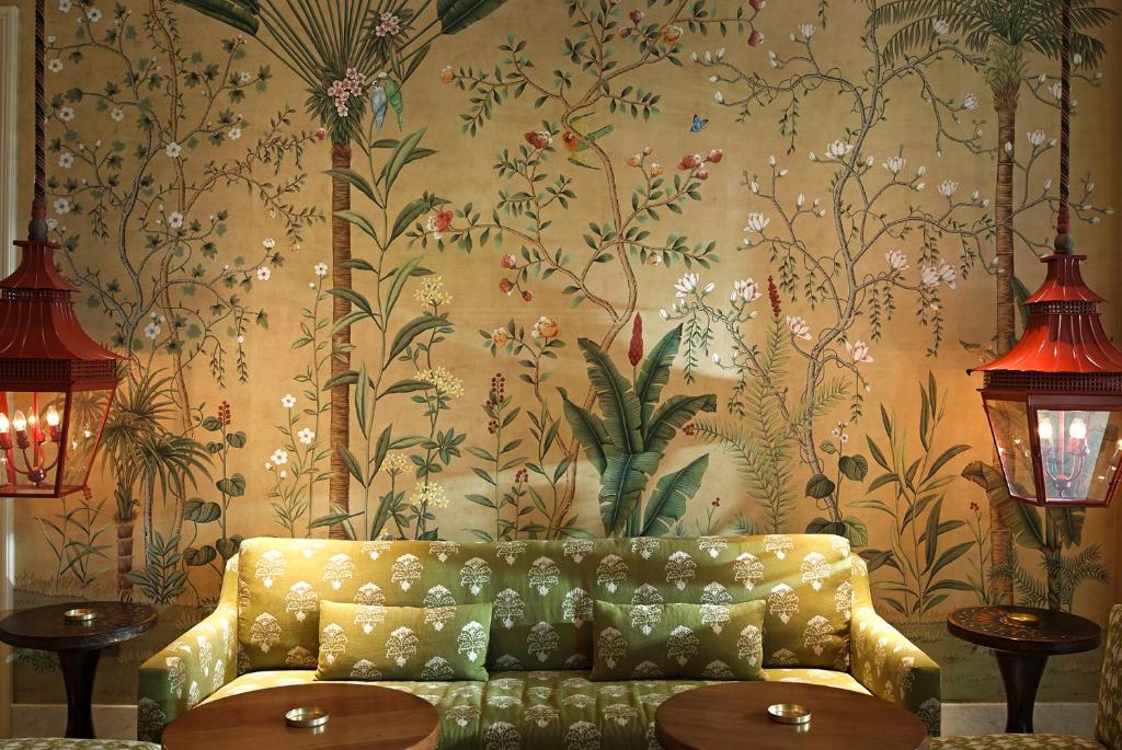 Posezení v ubytování Albergo Hotel