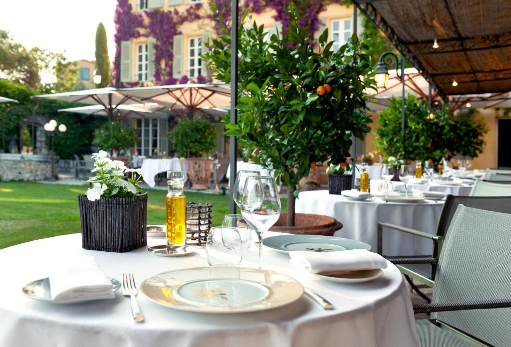Zahrada ubytování Bastide Saint Antoine - Relais & Châteaux