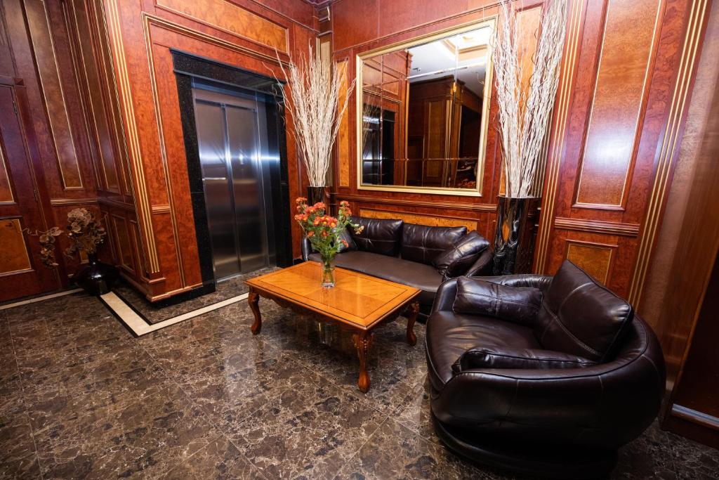 Posezení v ubytování Diamond Hotel Yerevan