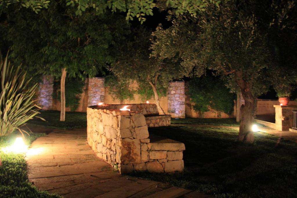 Zahrada ubytování B&B Bella Vista