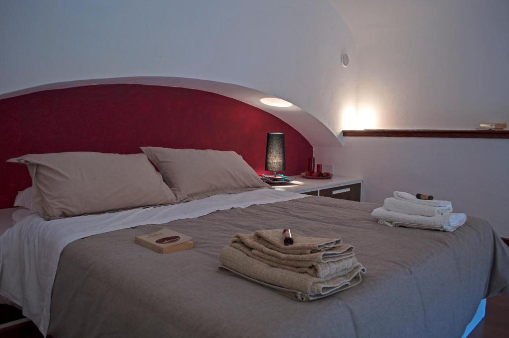 Postel nebo postele na pokoji v ubytování Residence Zelzar