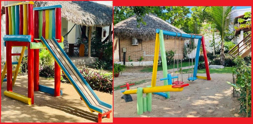 Parquinho infantil em Pousada Villa Caju
