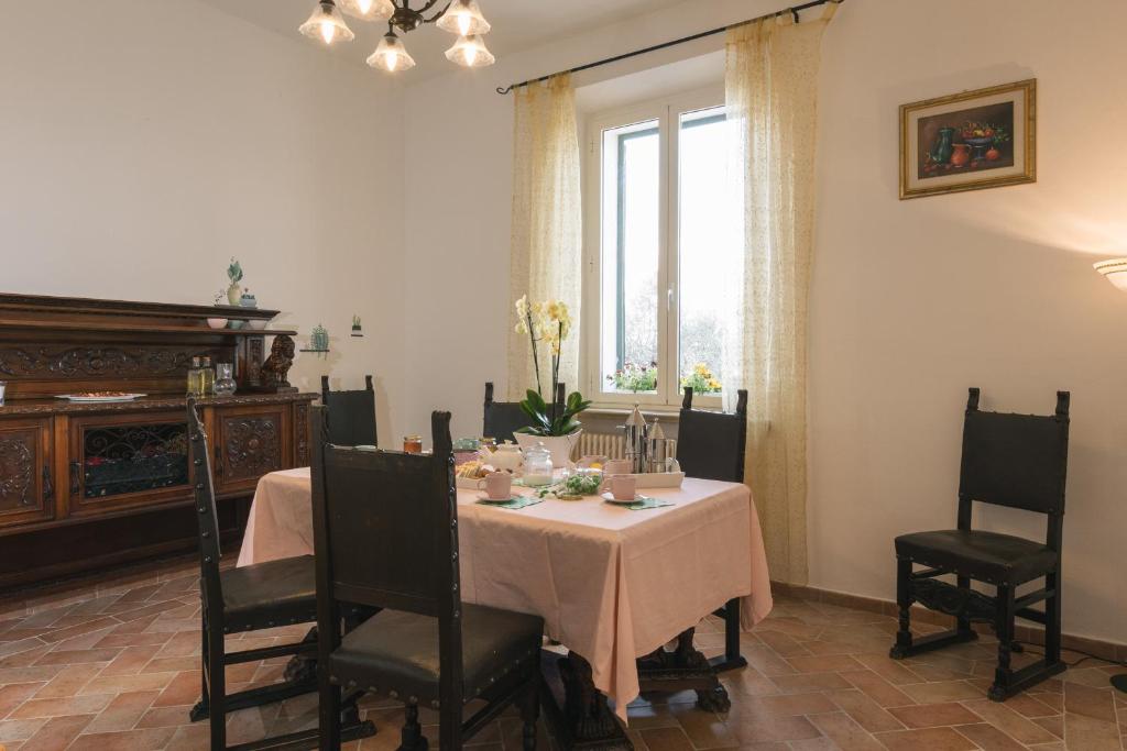 Część wypoczynkowa w obiekcie Villa Toscana Irene