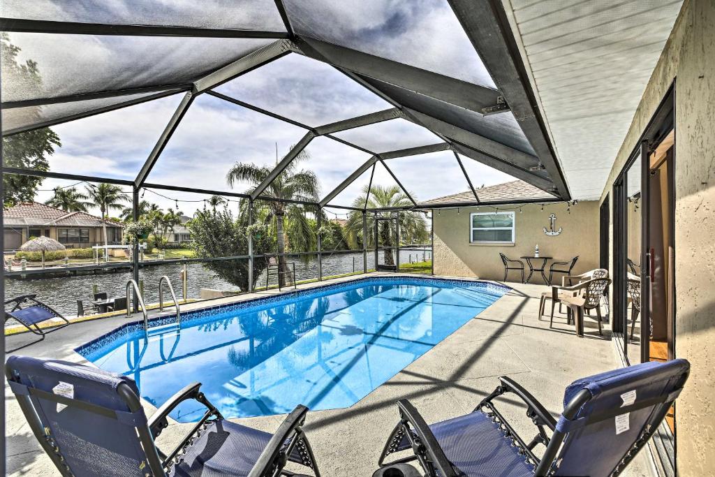 Canalfront Cape Coral Escape with Heated Pool!, Cape Coral