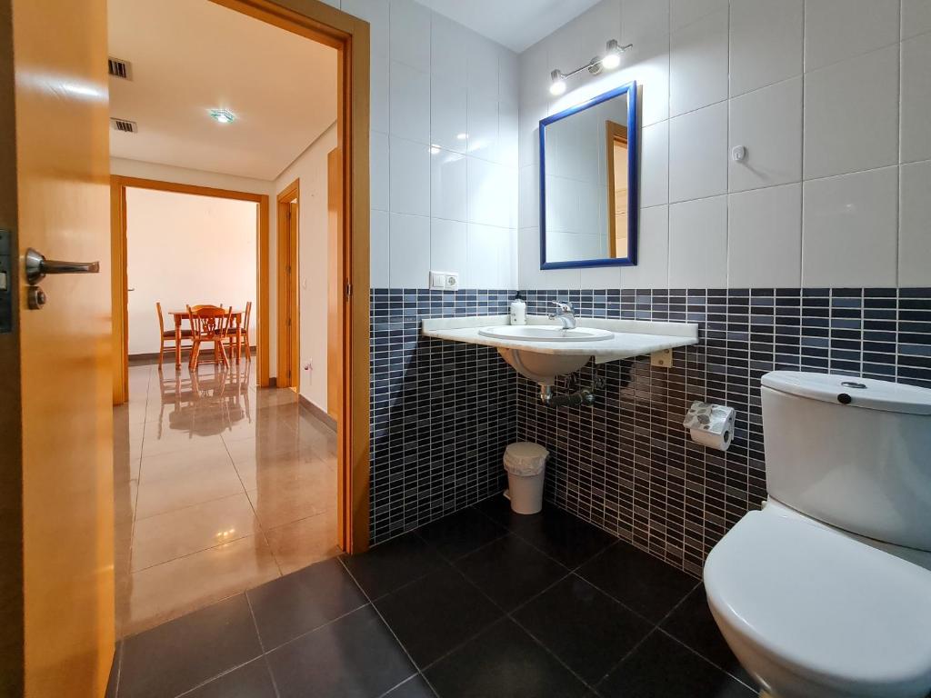Koupelna v ubytování Apartamento Completo Torresol IV
