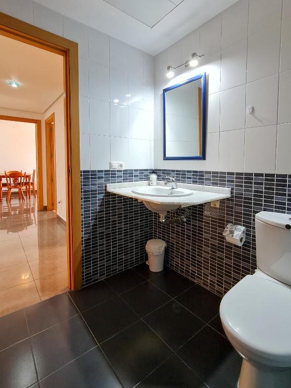 Koupelna v ubytování Apartamento Completo Torresol IV