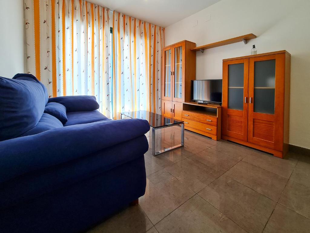 TV a/nebo společenská místnost v ubytování Apartamento Completo Torresol IV
