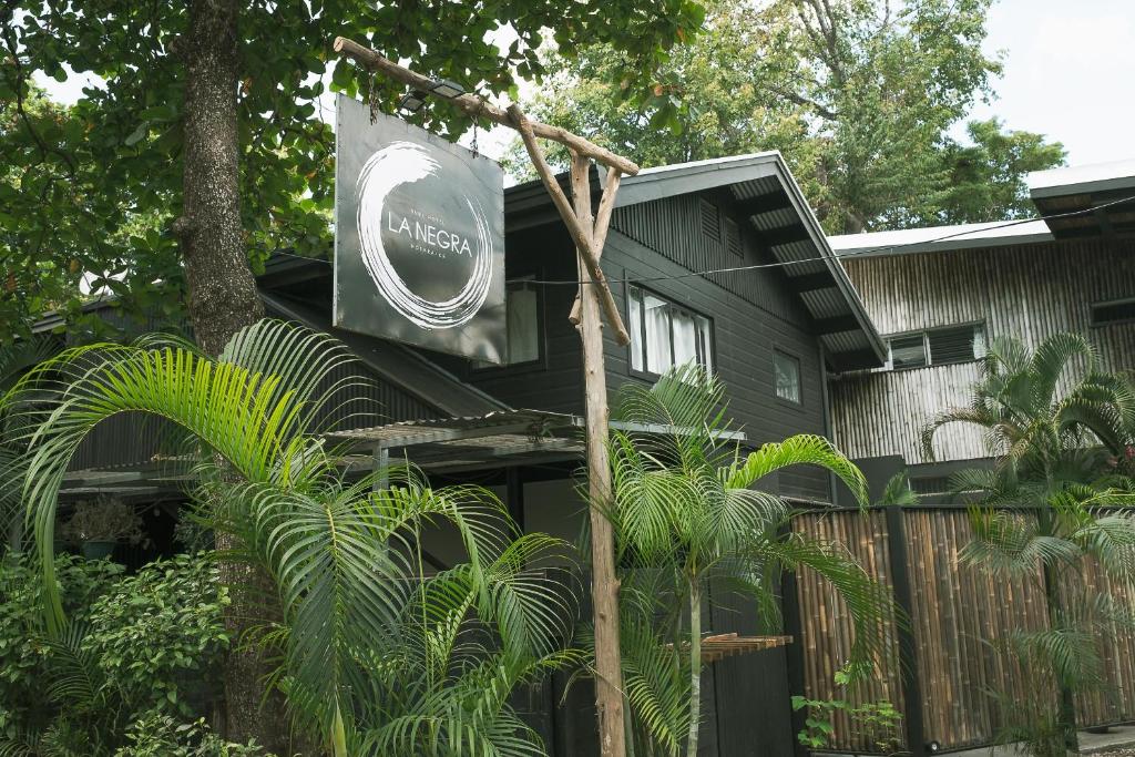 Zahrada ubytování La Negra Surf Hotel