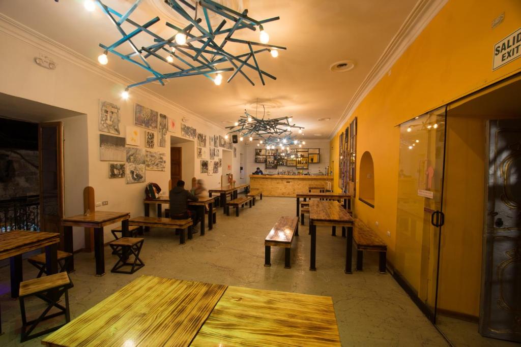 Restaurace v ubytování Hommam