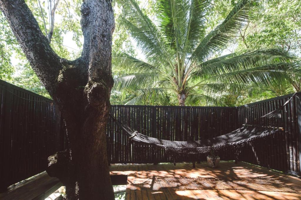 Zahrada ubytování La Negra Surf Hotel