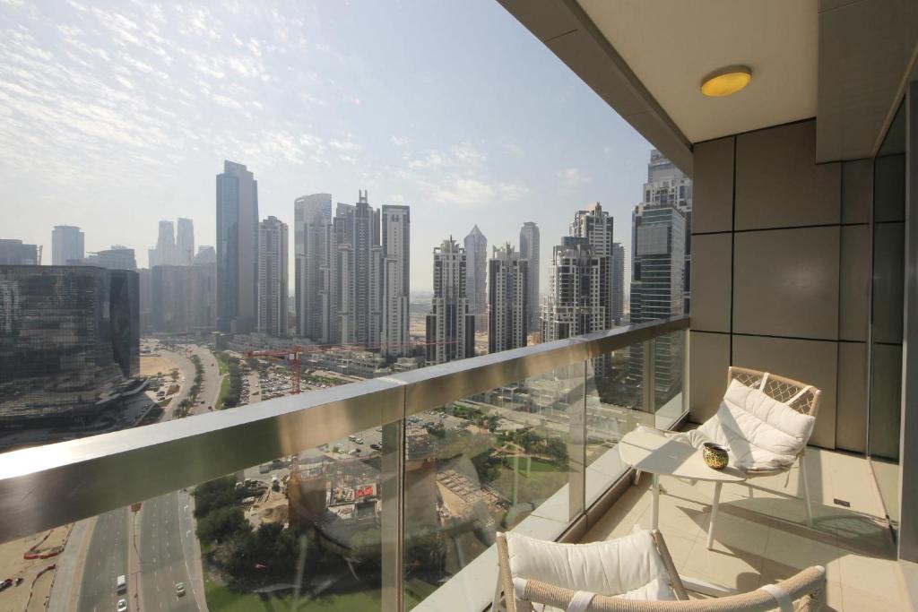 Balkón nebo terasa v ubytování Prime Retreats - Downtown Dubai