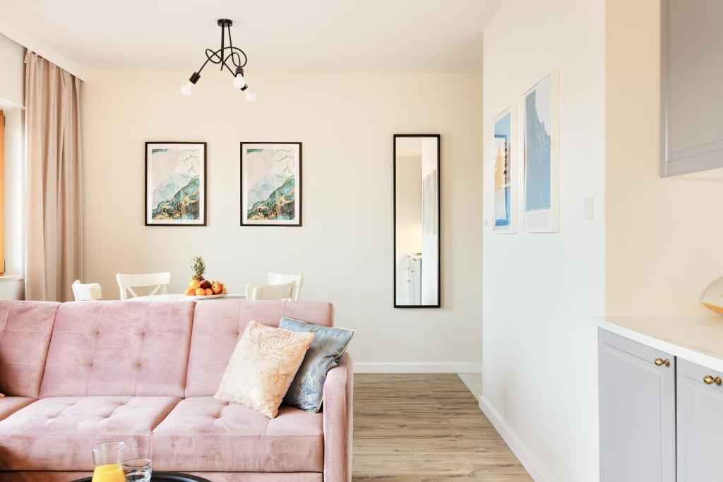 Posedenie v ubytovaní Apartament Nadmotławski Sen