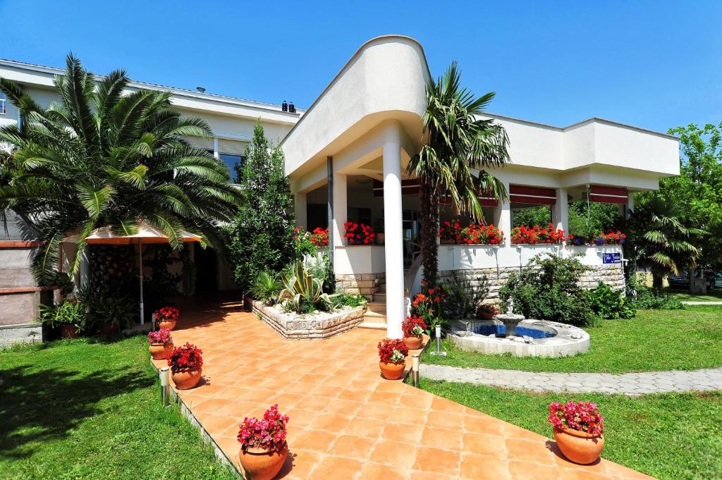 Zahrada ubytování Villa Fontana