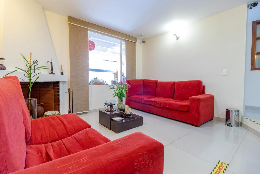 Posezení v ubytování Hotel Nabusimake Modelia