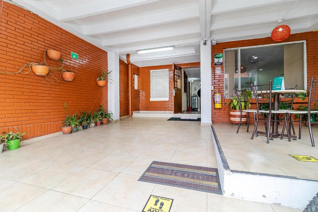 Patio nebo venkovní prostory v ubytování Hotel Nabusimake Modelia