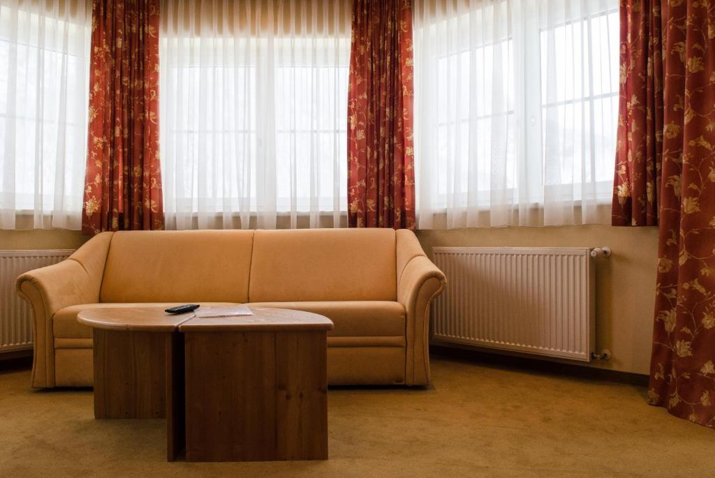 Posezení v ubytování Alpin Panoramahotel Lärchenhof