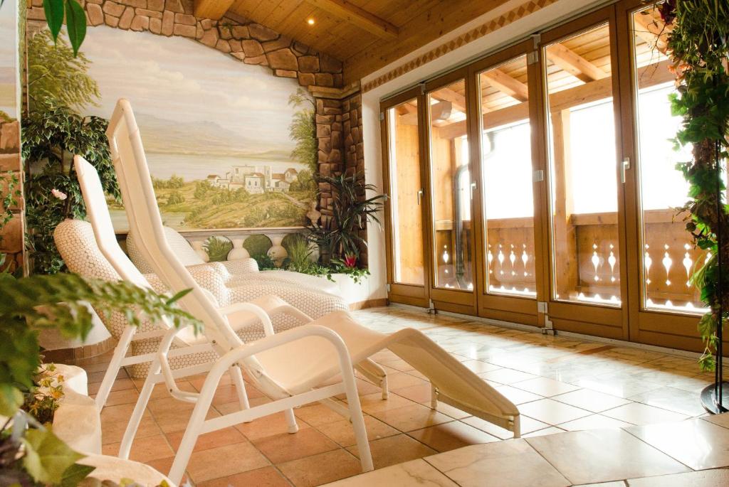 Posezení v ubytování Alpin Panoramahotel Lärchenhof