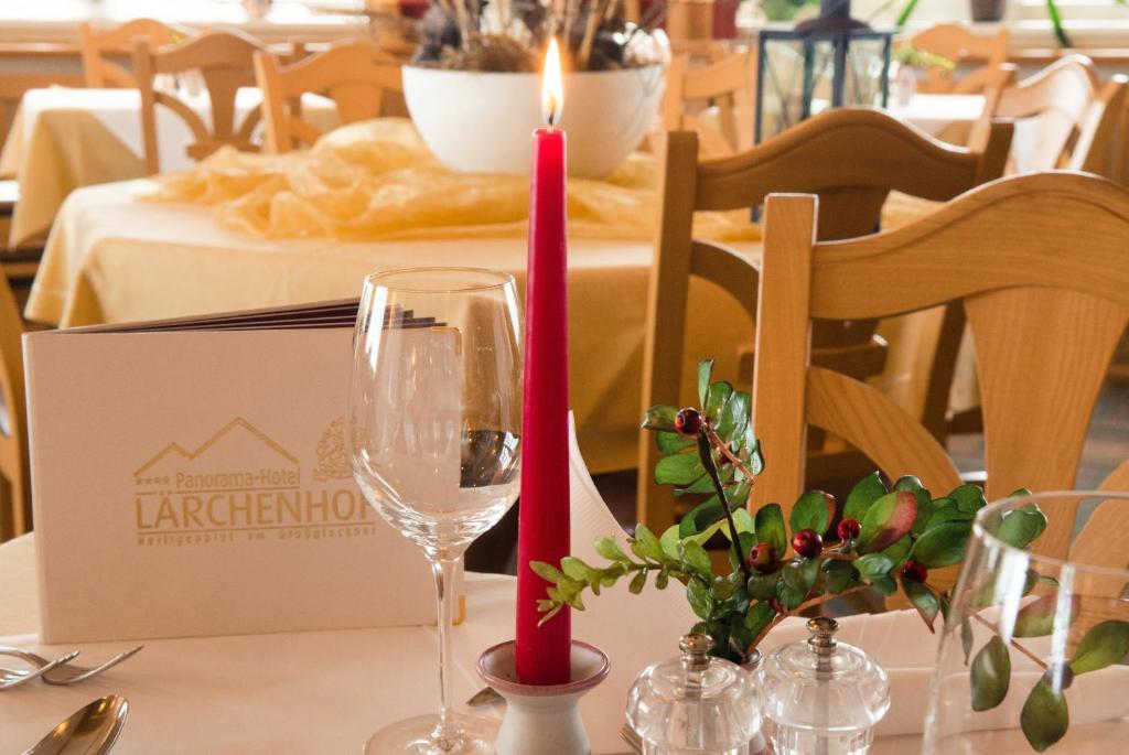 Restaurace v ubytování Alpin Panoramahotel Lärchenhof