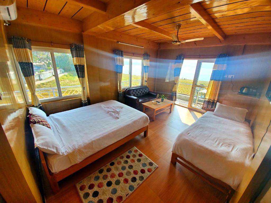 Una cama o camas en una habitación de Hotel waterside