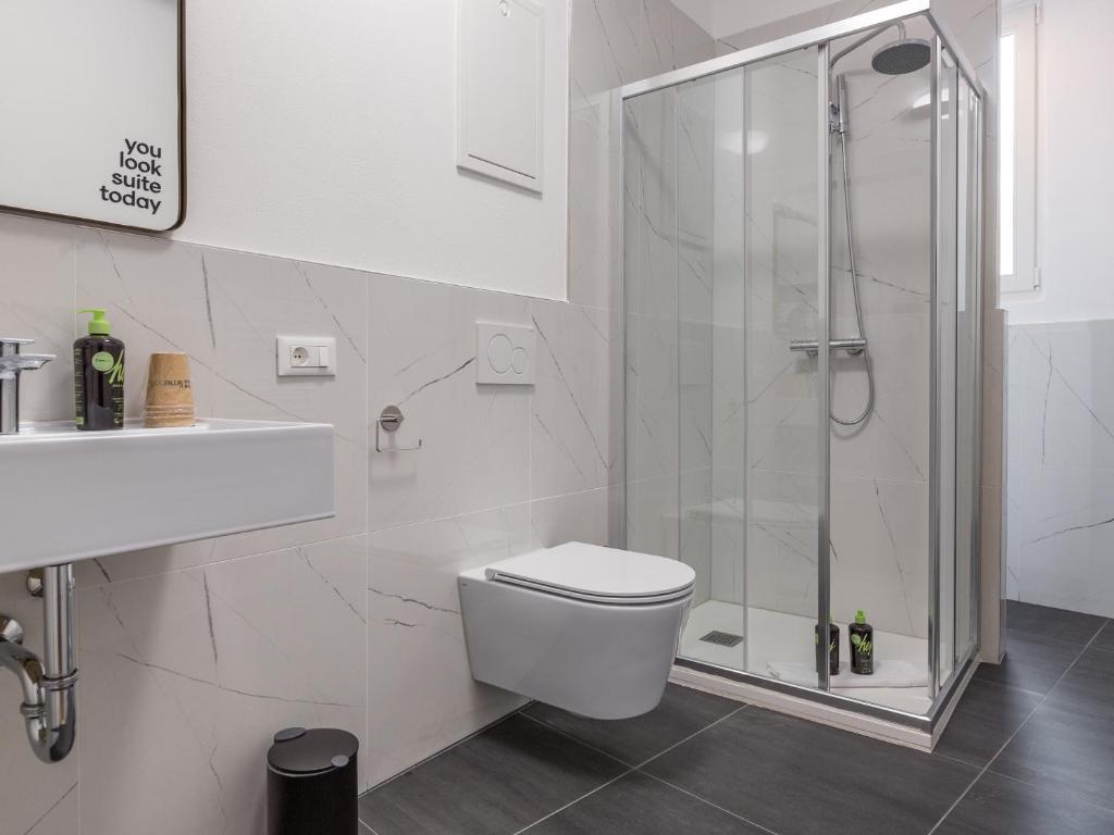Koupelna v ubytování limehome Baden-Baden Bäderstraße
