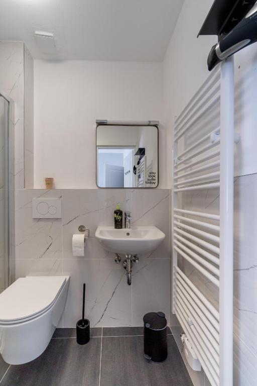 Koupelna v ubytování limehome Baden-Baden Bäderstraße