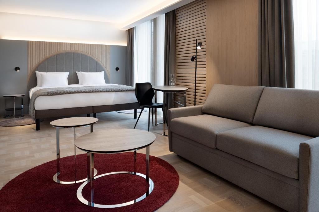 Posezení v ubytování Nordic Hotel Forum