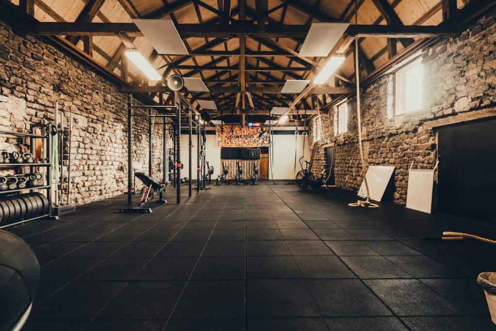 Fitness centrum a/nebo fitness zařízení v ubytování STF Gysinge Wärdshus & Hotell