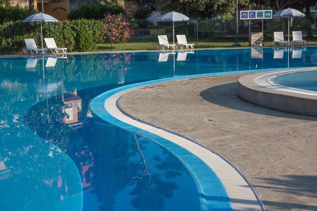 Bazén v ubytování Bioenergy Resort Salinera Apartments nebo v jeho okolí