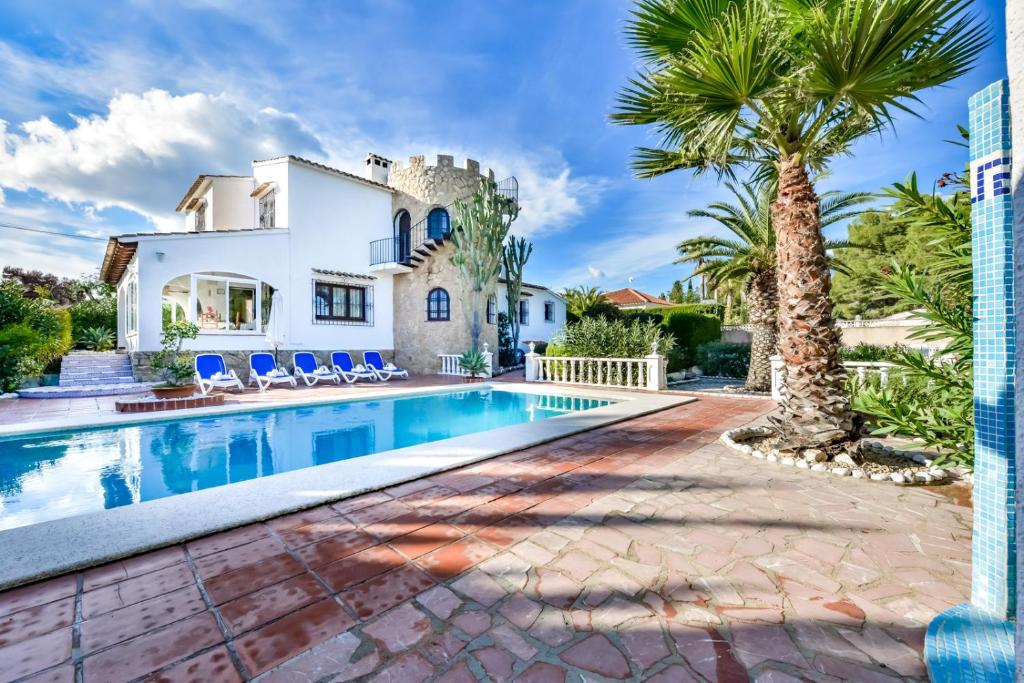 Bazén v ubytování Villas Guzman - Petra nebo v jeho okolí